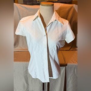 Chic White Button Down Shirt for Women